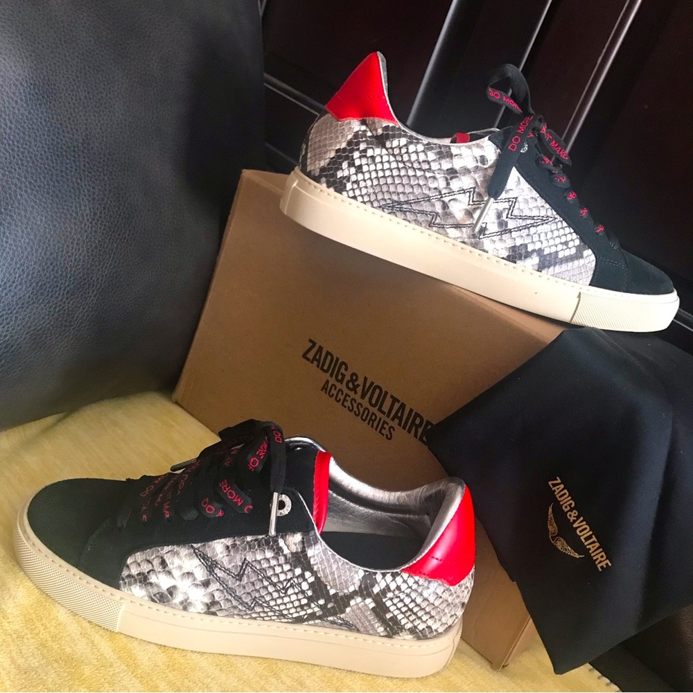 Zadig & Voltaire Wild Sneakers 🐍